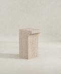 Arlo Side Table - Raw Travertine