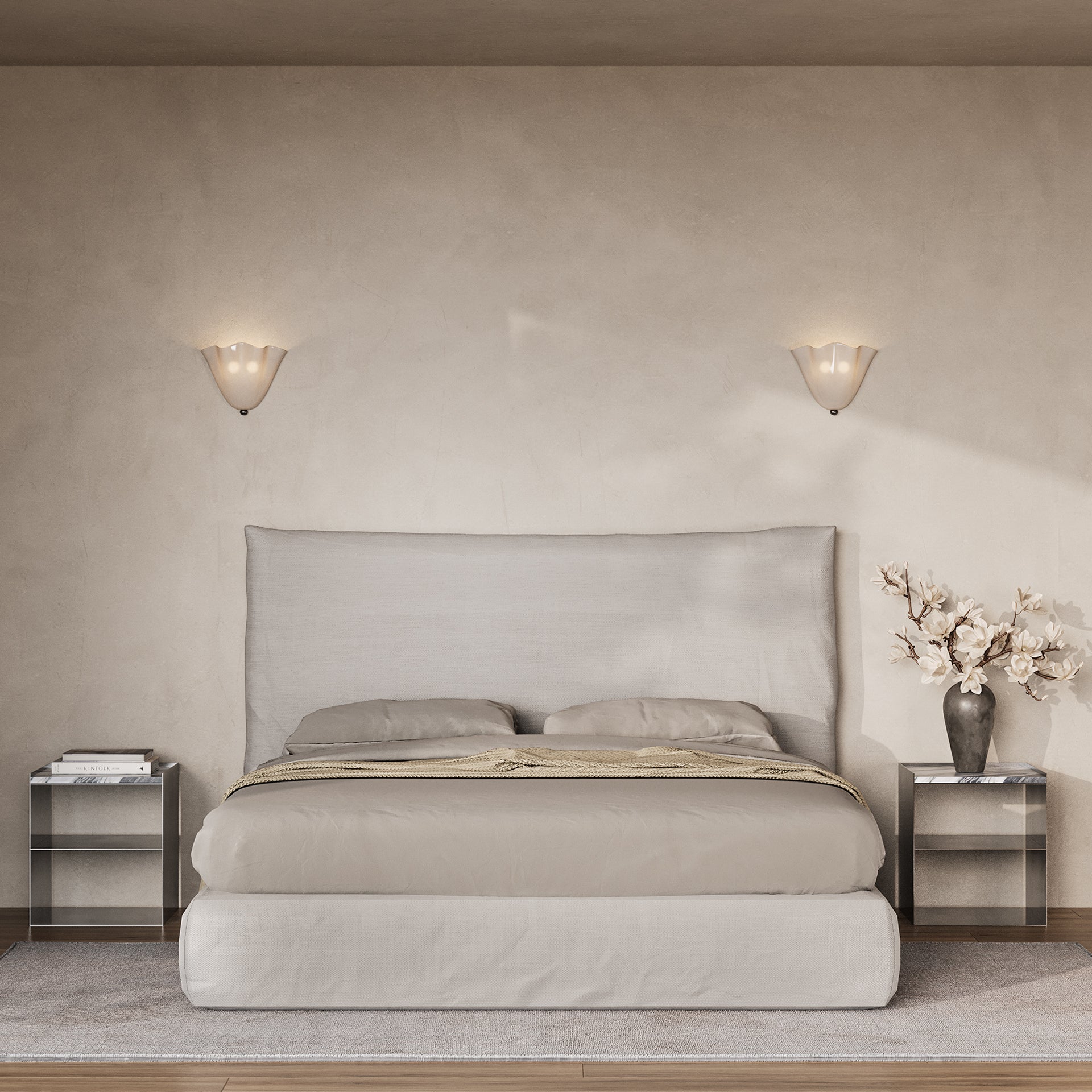 Noah Side Table - Calacatta