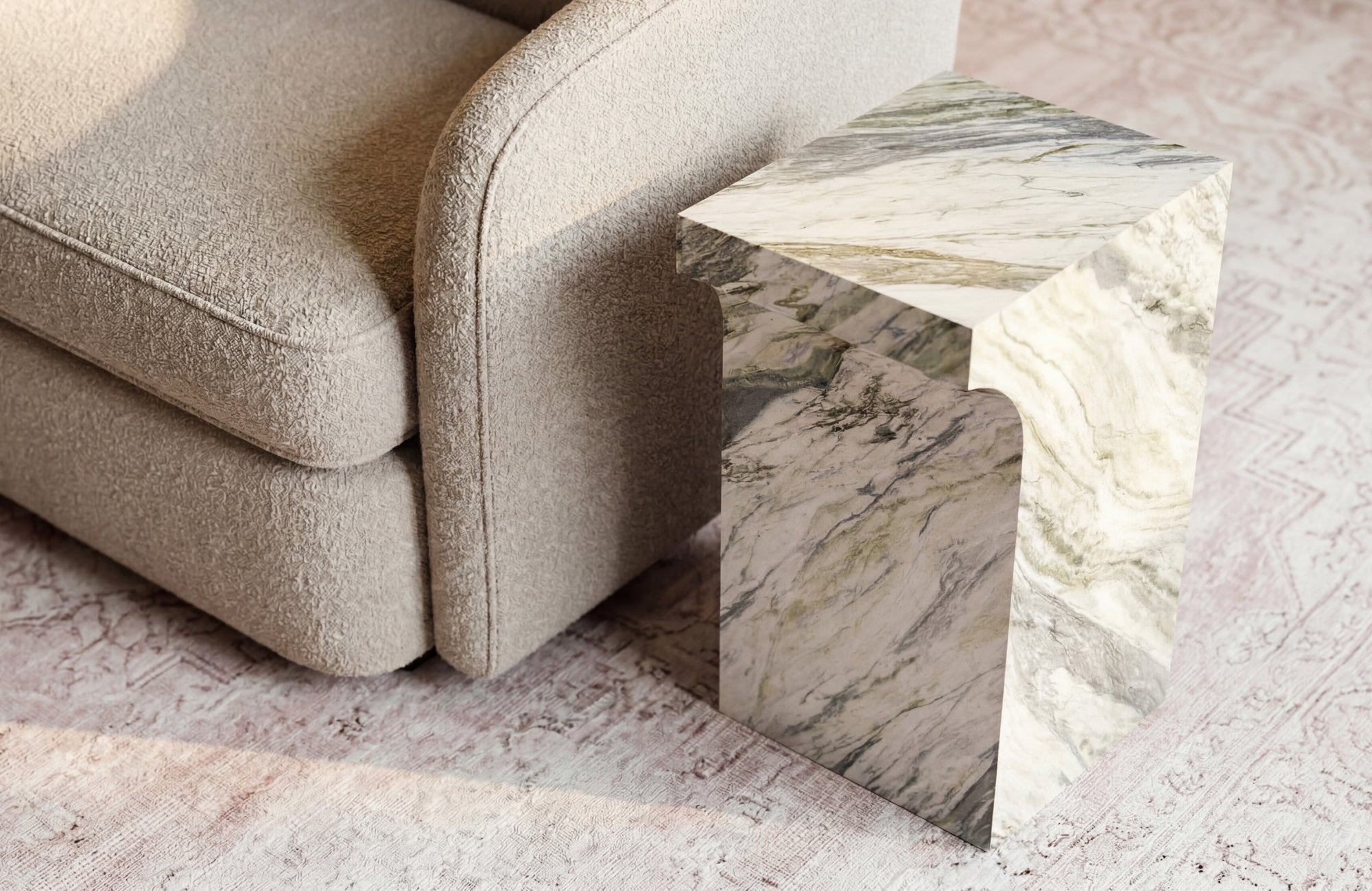 Arlo Side Table - Calacatta
