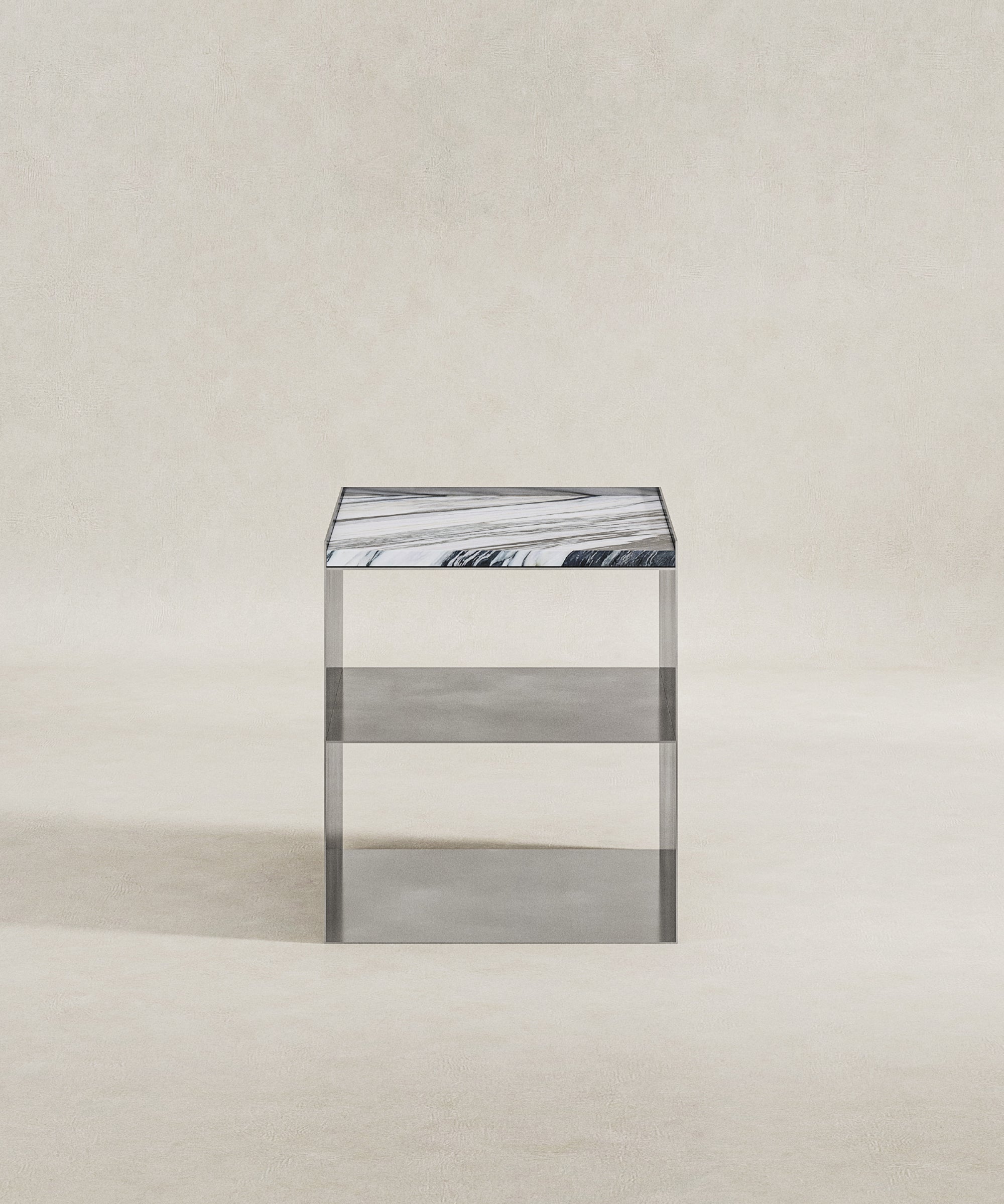 Noah Side Table - Calacatta
