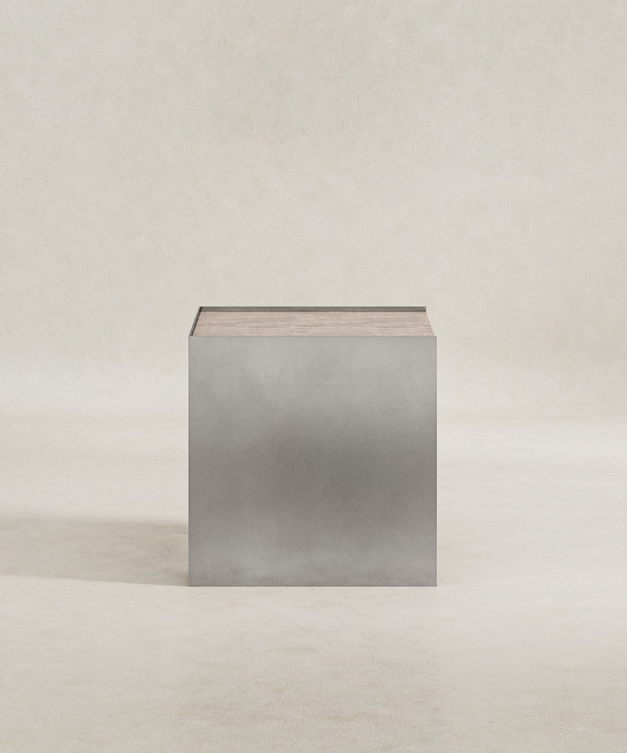 Noah Side Table - Travertine