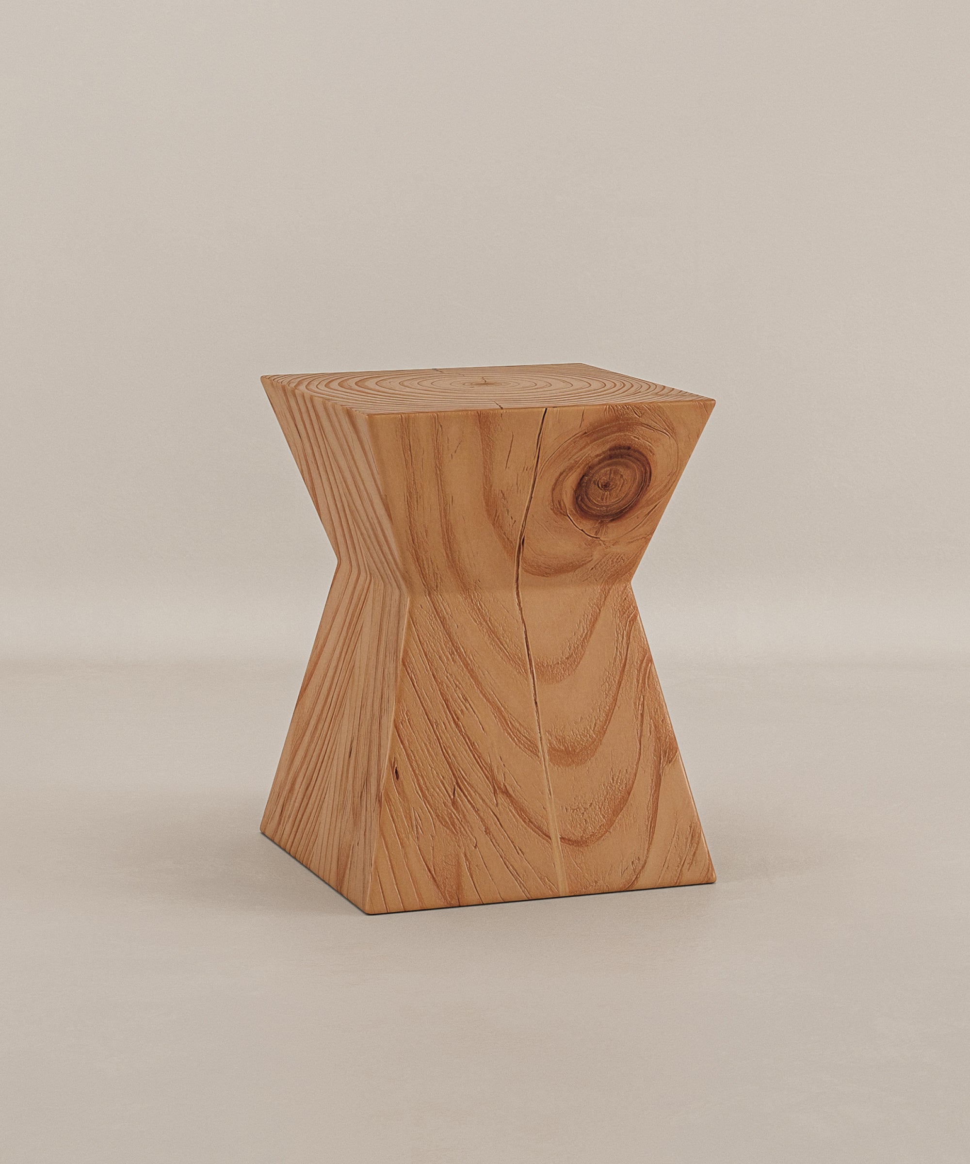 Sana Side Table - Vintage Pine