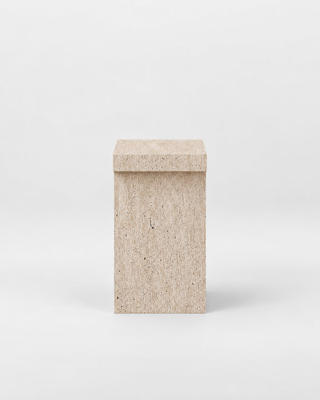 Arlo Side Table - Raw Travertine