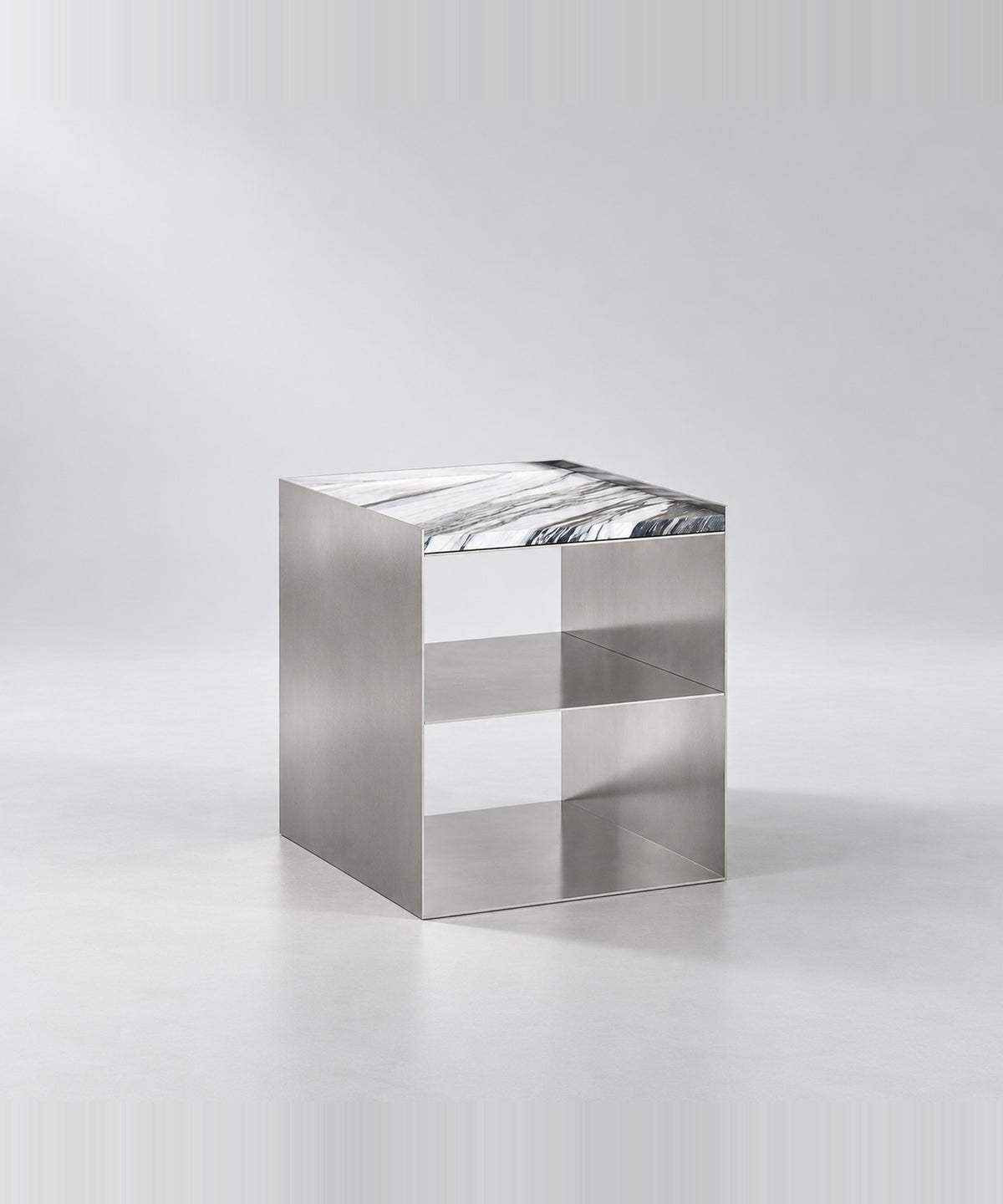 Noah Side Table - Calacatta