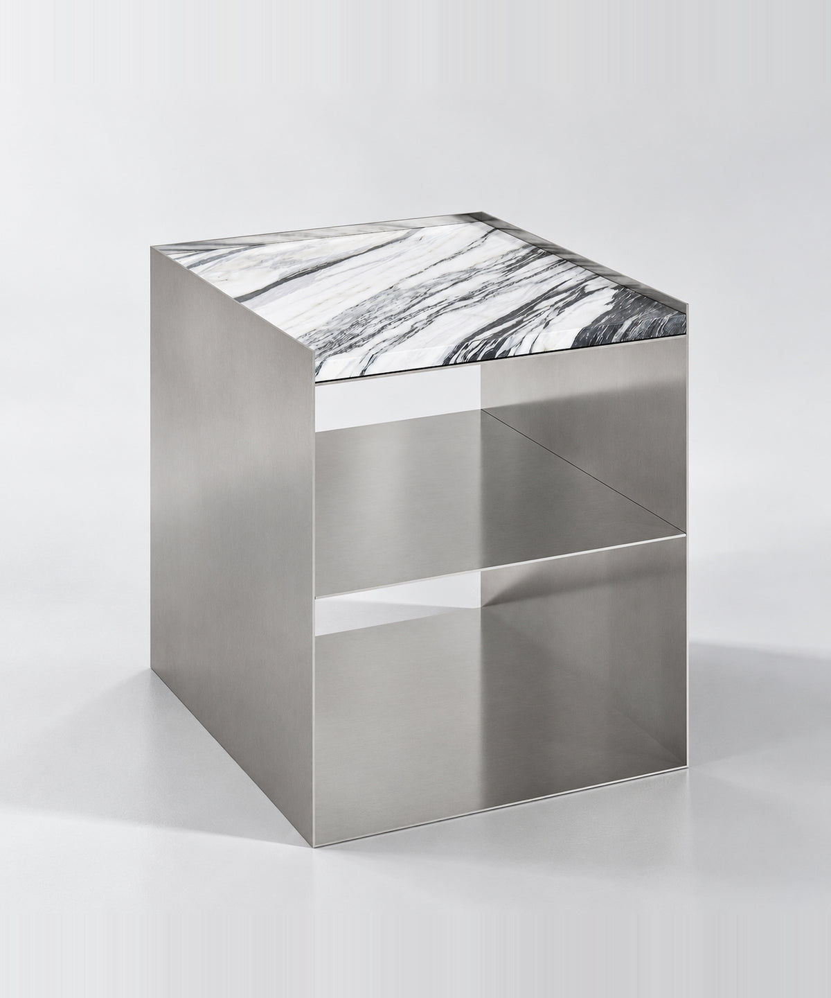 Noah Side Table - Calacatta