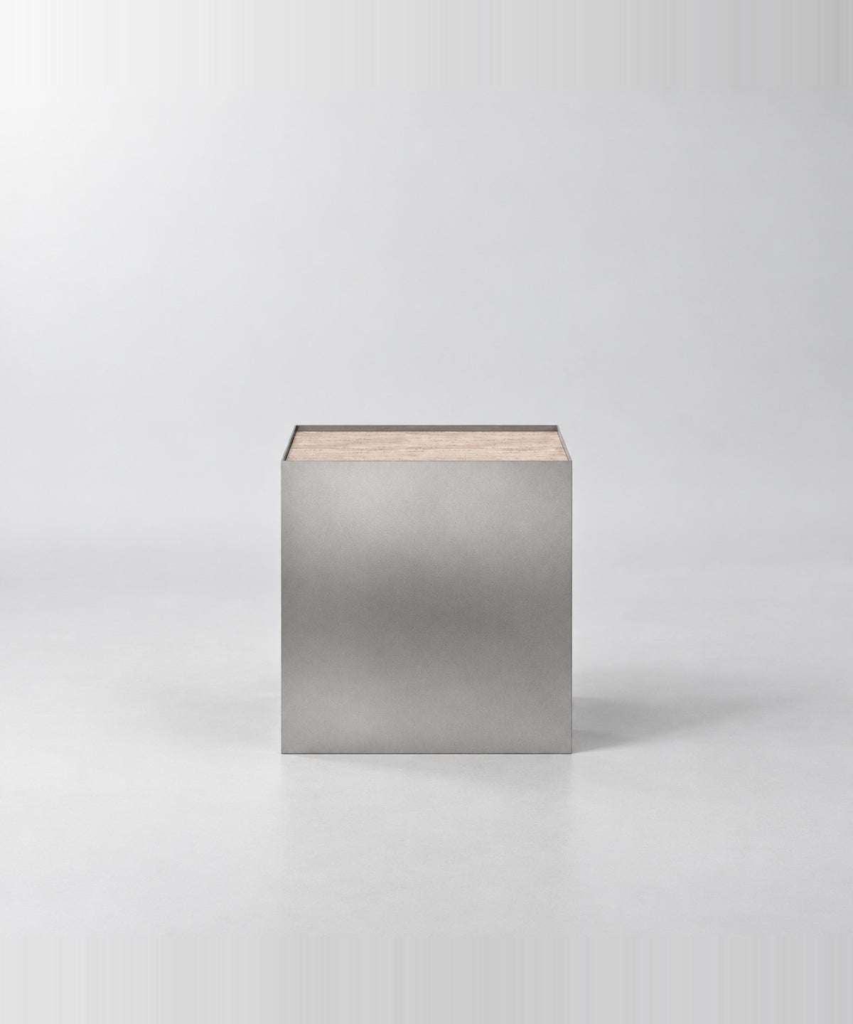Noah Side Table - Travertine